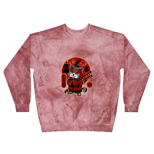 Samurai Cat Blast Sweatshirts