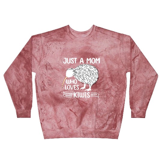 Funny Just A mom Who Loves Kiwis saying Kiwi Bird Blast Sweatshirts