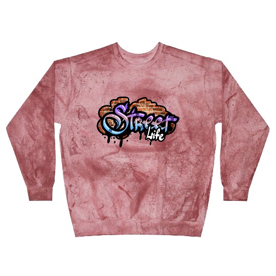 Street Life Graffiti Design Blast Sweatshirts