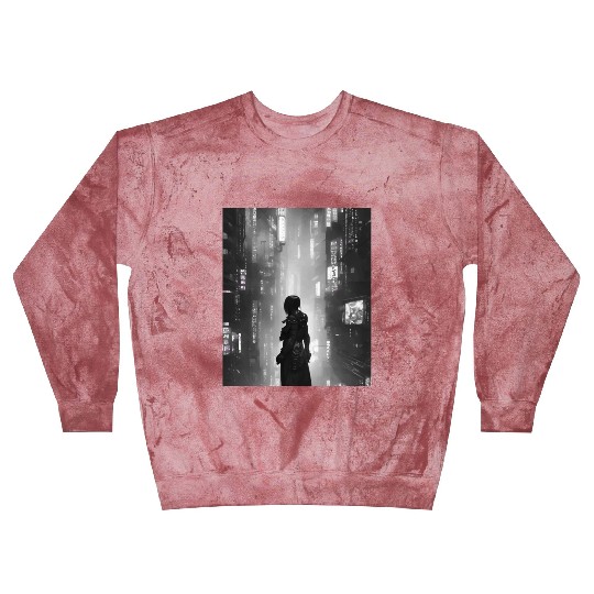Cyberpunk Vaporwave Anime Japan Cyber aesthetic Blast Sweatshirts