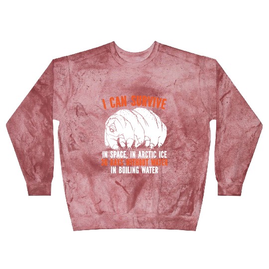 Tardigrade Science Water Bear Biology Microbiology Blast Sweatshirts