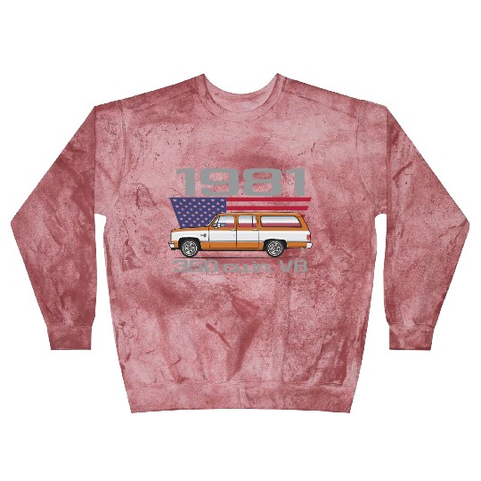 1981 Burnt Orange Blast Sweatshirts