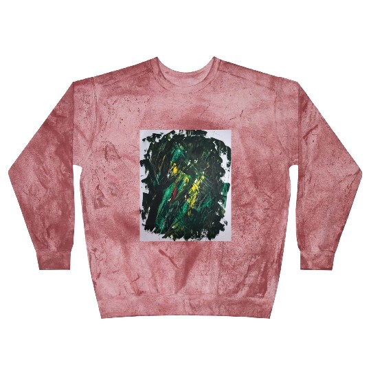 Abstract Design - Go Green Artwork Blast Sweatshirts