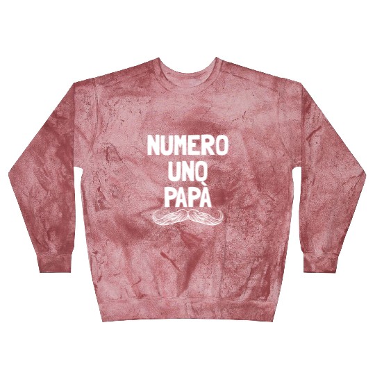 Numero Uno Papa Italian Dad Father's Number 1 Dad Blast Sweatshirts