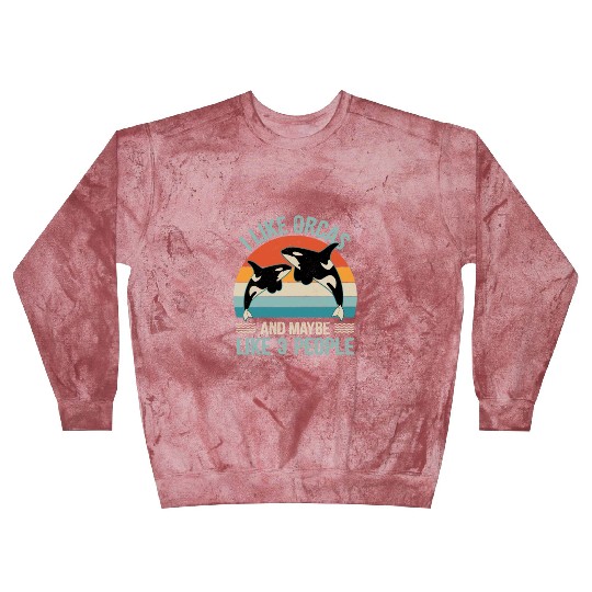 King Orca, Ruler of the Seas Blast Sweatshirts