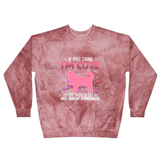 Great Pyrenees Heart Valentine's Day Animal For Blast Sweatshirts