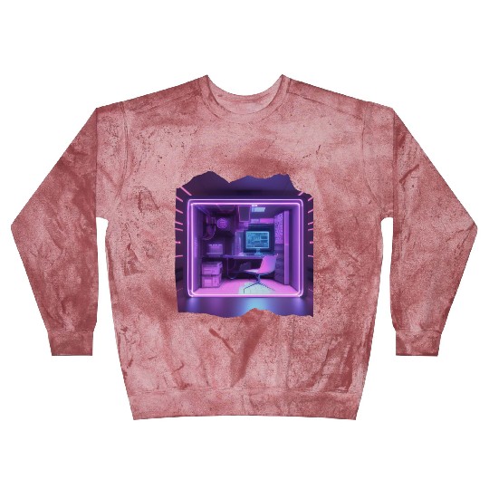 Gamer Room Print - Unique and Modern Studio Decor Blast Sweatshirts