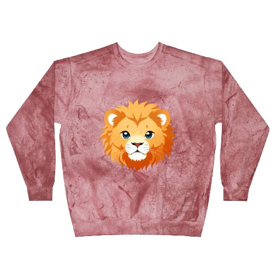 Royal Cartoon Lion - King of the Jungle 2 Blast Sweatshirts
