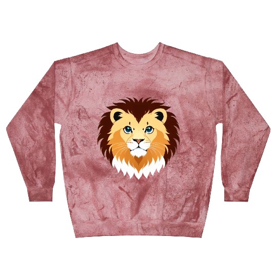 Royal Cartoon Lion - King of the Jungle 5 Blast Sweatshirts