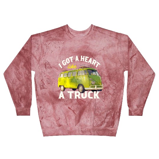 I Got A Heart Like A Truck Blast Sweatshirts