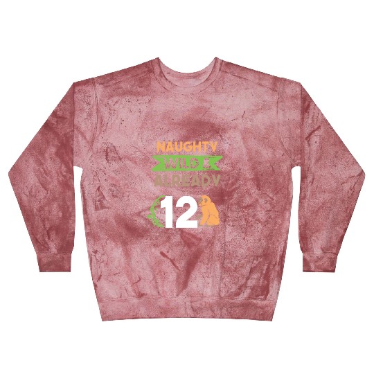 Gift 12 years birthday girl boy Ape Monkey Blast Sweatshirts