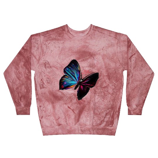Butterfly Fearless Blast Sweatshirts