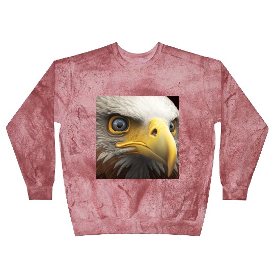 bald eagle eyes hyper realistic hyper details Blast Sweatshirts