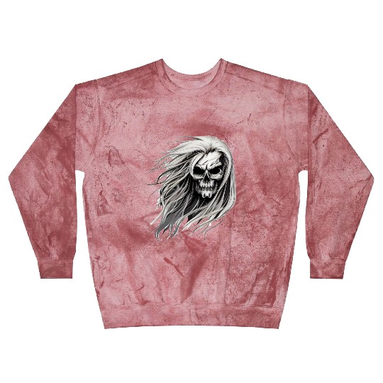 Skull and Tresses Blast Sweatshirts