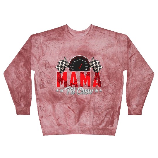 Race Car Birthday Party Racing Family Mama Pit Cre Blast Sweatshirts