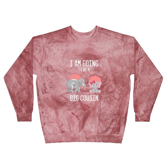 Humorous I'm Going To A Big Cousin Baby Blast Sweatshirts