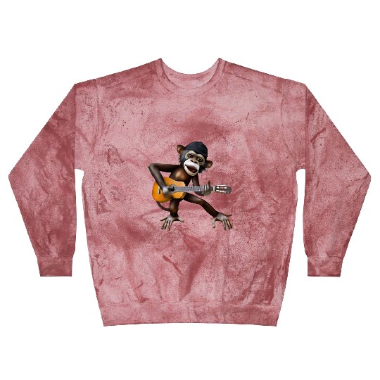 Guitar monkey Blast Sweatshirts