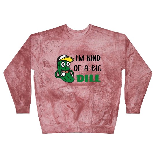I'm Kind of a Big Dill Cute Pickle for Baby, Baby Blast Sweatshirts