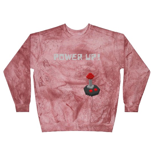POWER UP! Unisex GYM and Gaming design Blast Sweatshirts