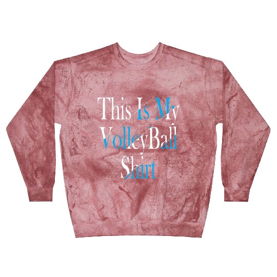 This Is My Volleyball Blast Sweatshirts