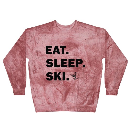 Skiing and Snowboarding - Eat Sleep Ski Blast Sweatshirts