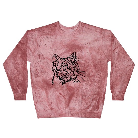 Cat face Blast Sweatshirts