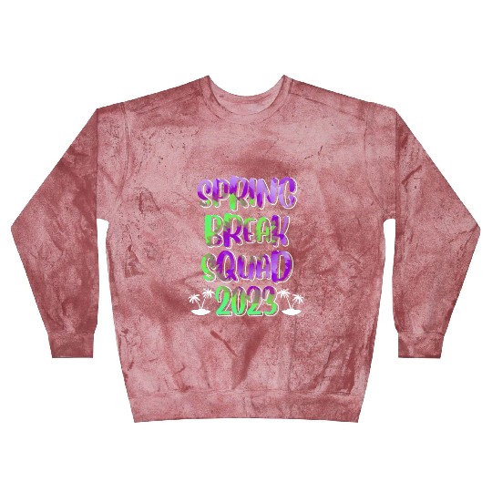 Spring Break Squad Summer Vacation Spring Break Blast Sweatshirts