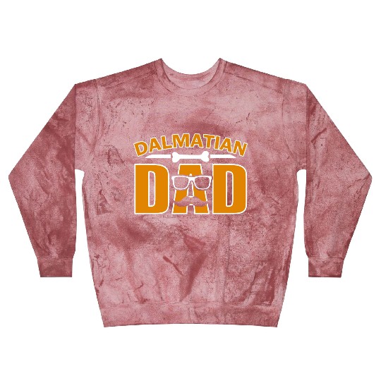 Dalmatian dad for dad dog lover Blast Sweatshirts