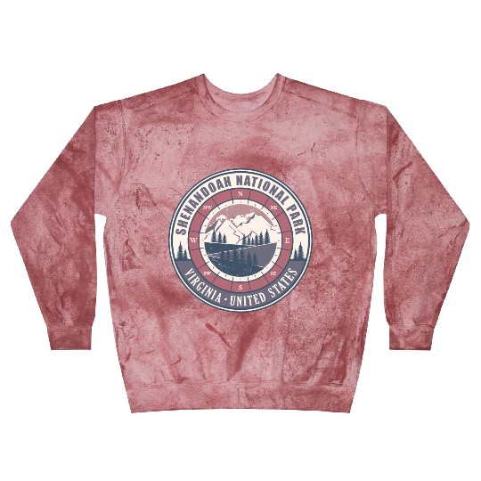 Shenandoah National Park Virginia US Hiking Blast Sweatshirts