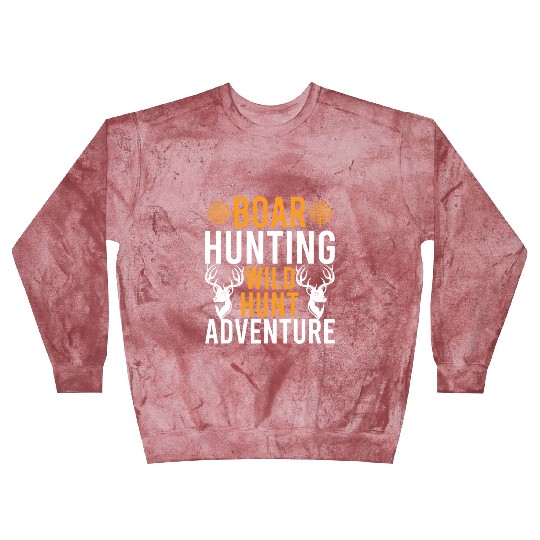 Boar Hunting Wild Hunt Adventure Blast Sweatshirts