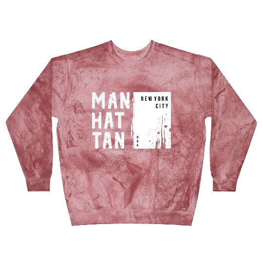MANHATTAN NYC USA Urban Street Blast Sweatshirts Design 2023