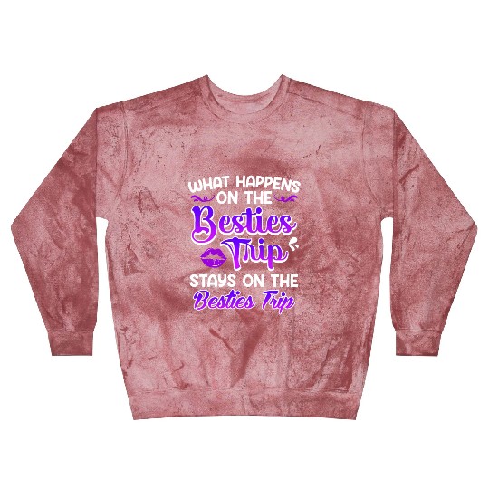 Besties Trip Friends Summer Vacation Spring Break Blast Sweatshirts