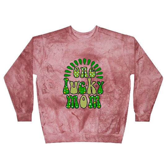 One luckyPatricks Day Sublimation Blast Sweatshirts