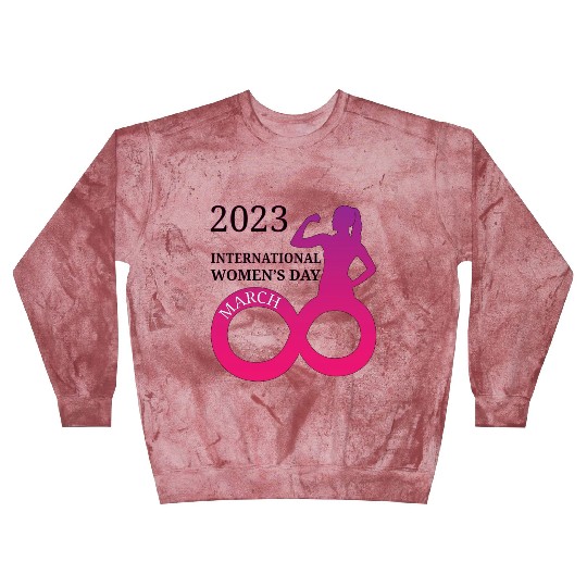 INTERATIONAL WOMEN'S DAY 8 MARCH 2023 For Women Blast Sweatshirts