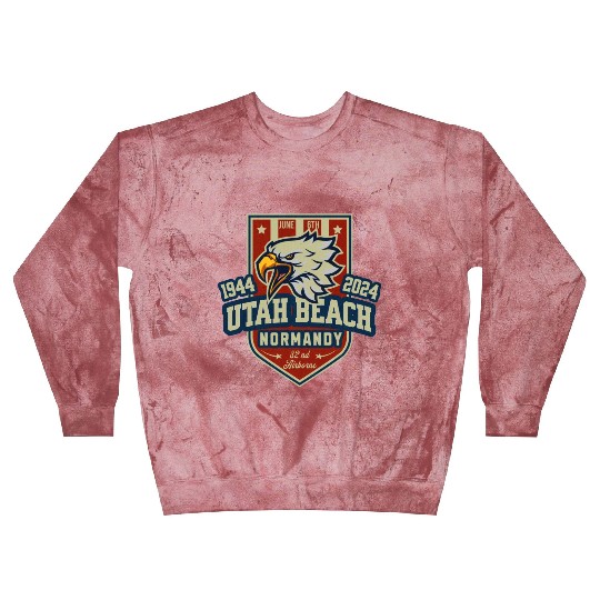 Utah Beach Normandy D DAY 80 th anniversary Blast Sweatshirts