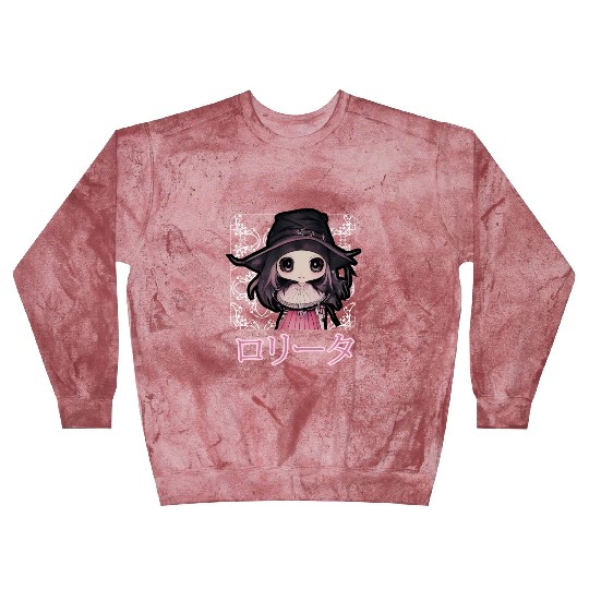 Gothic Lolita Witch Japanese Chibi Anime Pastel Go Blast Sweatshirts