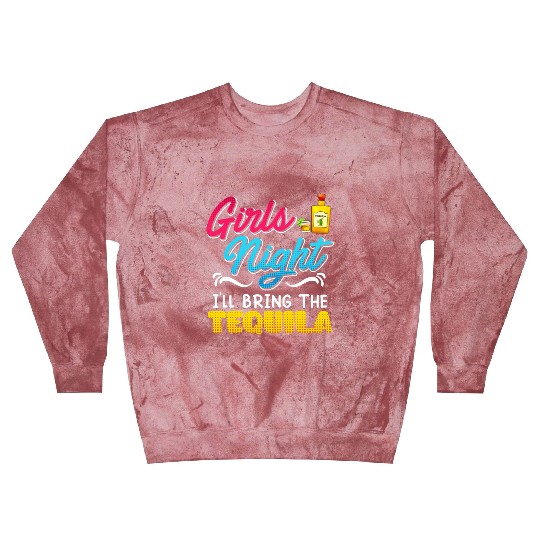 Girls Night I'll bring the Tequila Spring Break Blast Sweatshirts