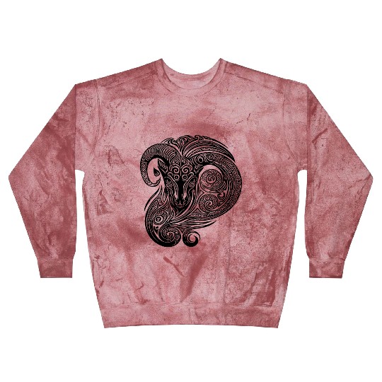 Elegant Capricorn Vintage T Tattoo Blast Sweatshirts