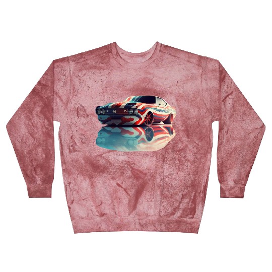 American pride and raw horsepower Blast Sweatshirts