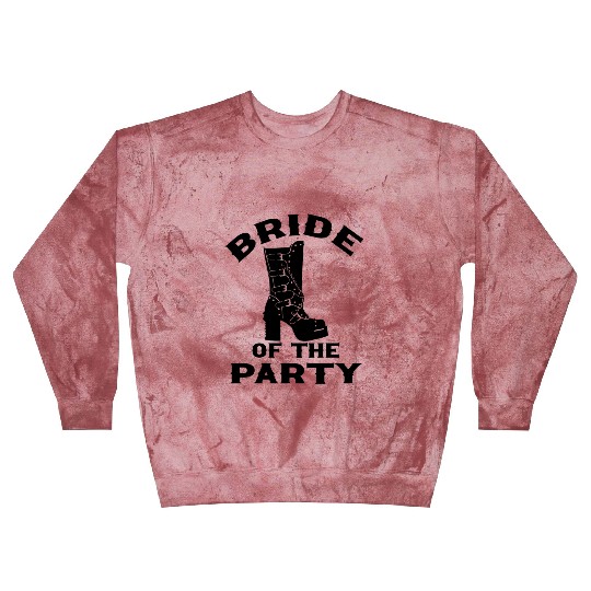 Gothic Wedding Bride of The Party Goth Design Blast Sweatshirts