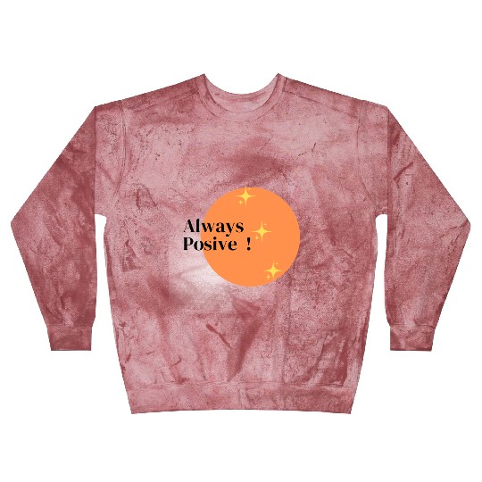 positive attitude Blast Sweatshirts