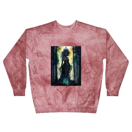 Black Nature Goddess - African American, Woodland Blast Sweatshirts