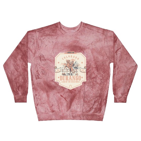 durango colorado wild west town Blast Sweatshirts