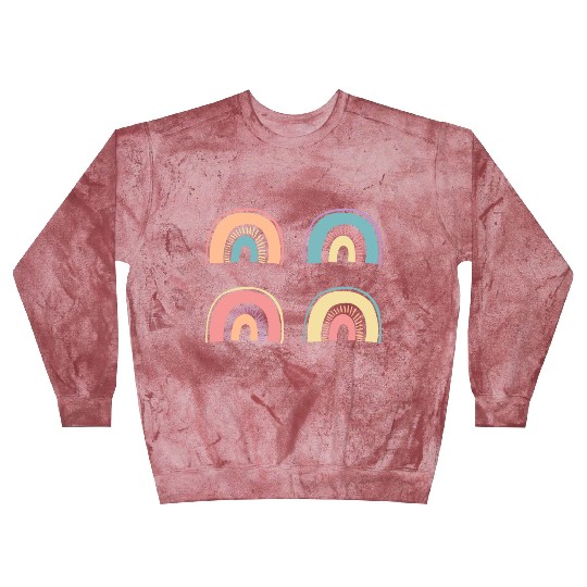 Multi Rainbow Blast Sweatshirts