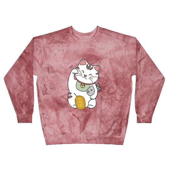 Lucky Cat Blast Sweatshirts