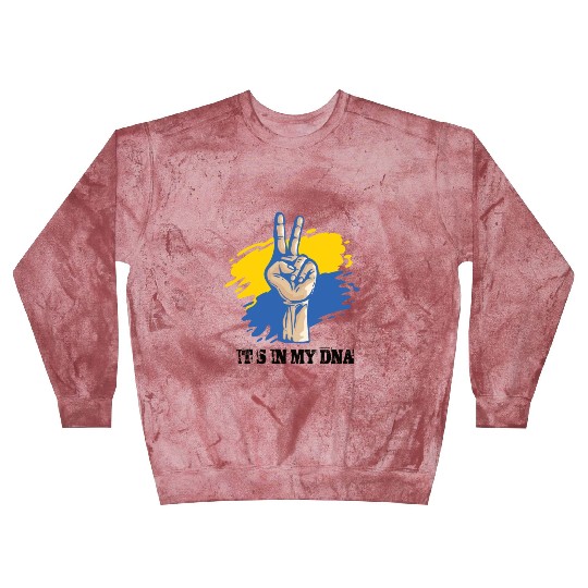 Ukraine Its In My Dna Blast Sweatshirts