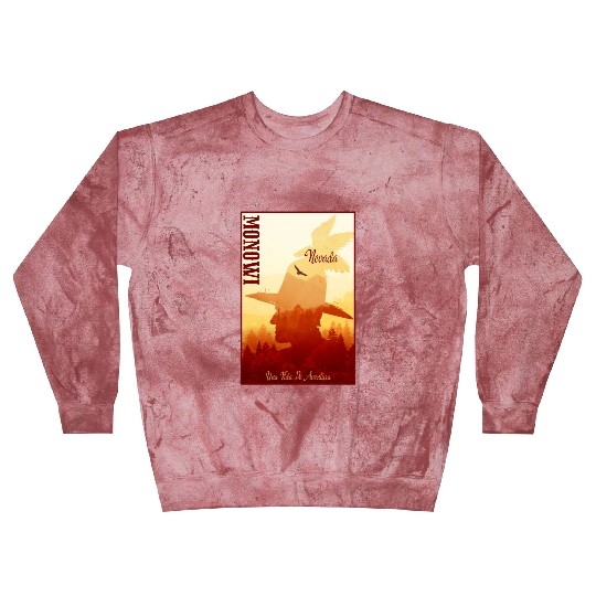 Monowi Nevada wild west town Blast Sweatshirts