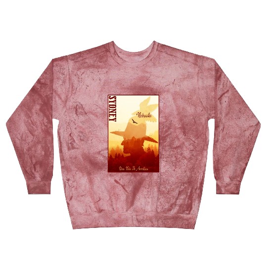 Sidney Nebraska wild west town Blast Sweatshirts