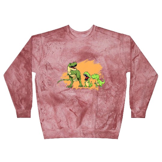 I Love My Dinosaurs Family Reptile Family Dinosaur Blast Sweatshirts