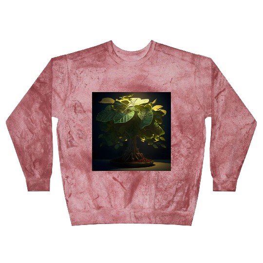 Plant in Flower Pot - 3D Digital Art Blast Sweatshirts